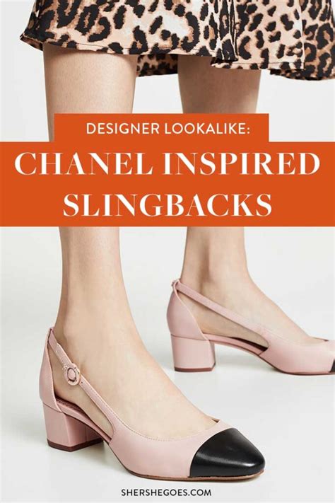 how to spot fake chanel slingback|how to check chanel shoes.